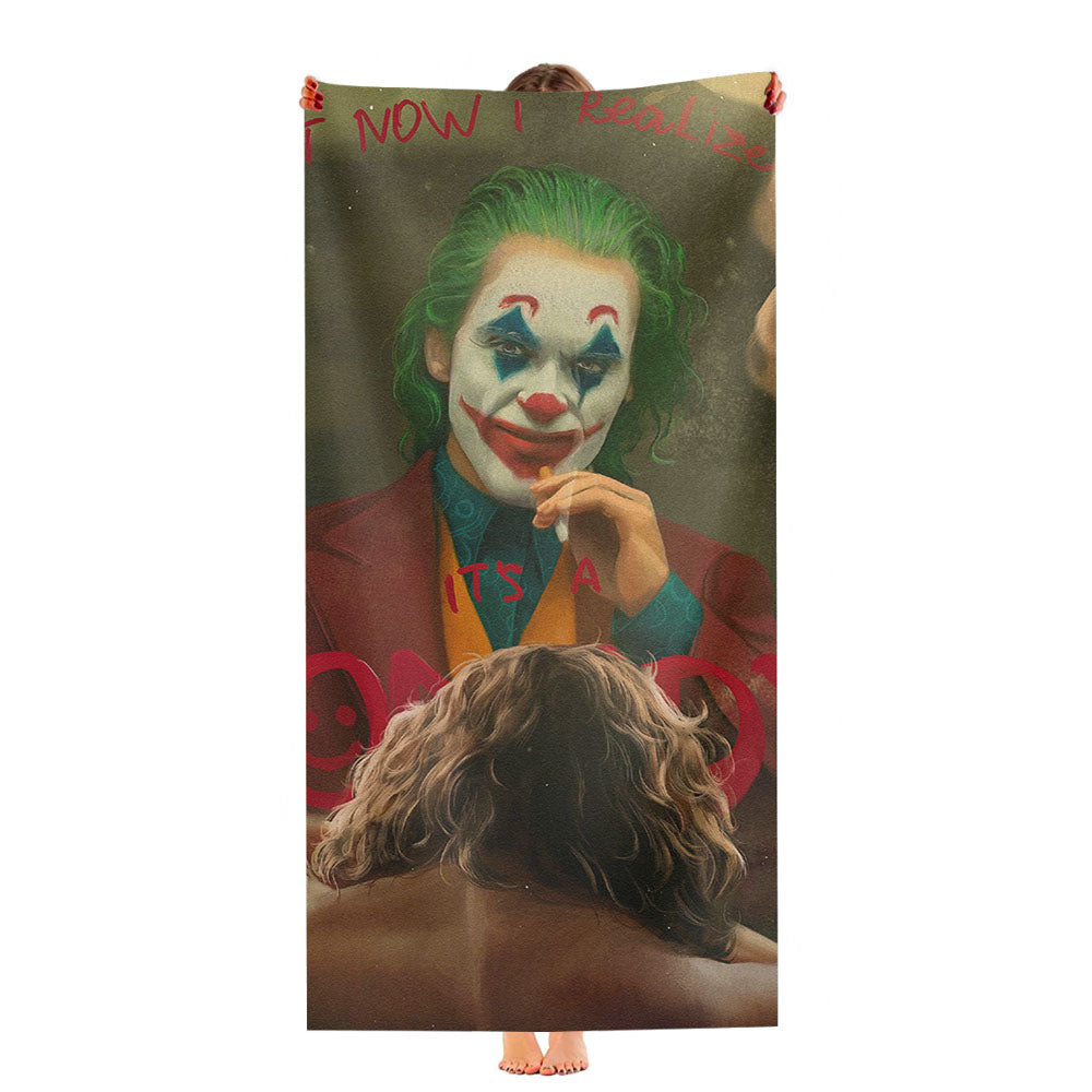 Joker Movie Ultra-Soft Luxury Bathroom Towels