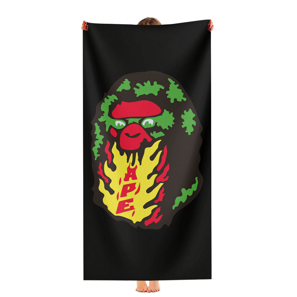 Kaws X Ape Ultra-Soft Luxury Bathroom Towels