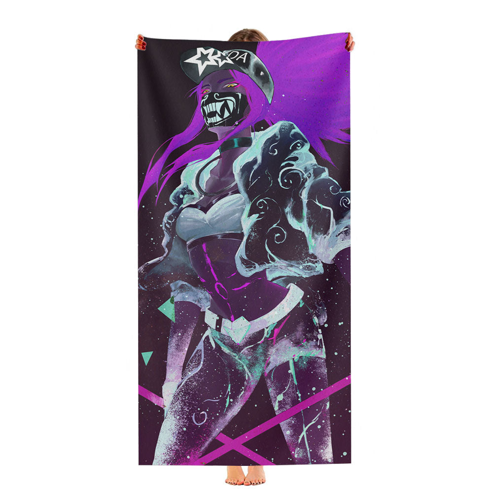 Kda Pop Stars Fan Art Artwork League Of Legends Ultra-Soft Luxury Bathroom Towels