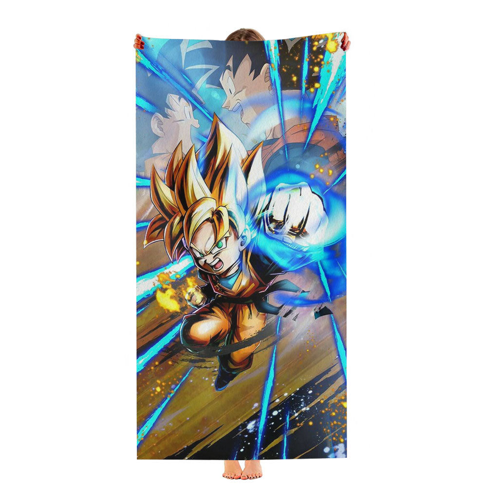Kid Goten Dragon Ball Z Ultra-Soft Luxury Bathroom Towels