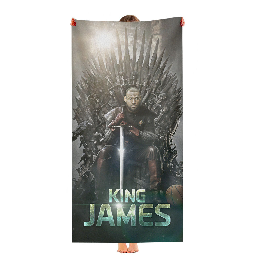 King Lebron James Game Of Thrones Nba Ultra-Soft Luxury Bathroom Towels