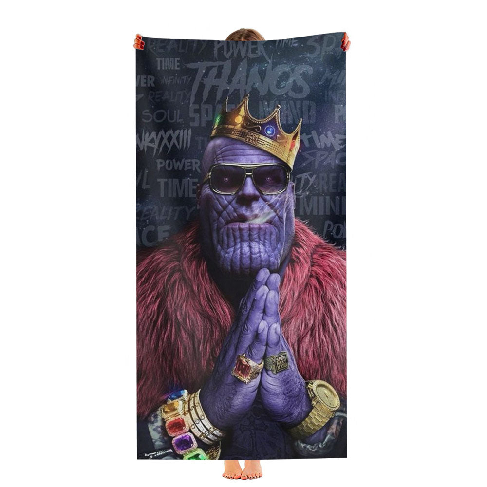 King Rap Thanos Infinity War Ultra-Soft Luxury Bathroom Towels