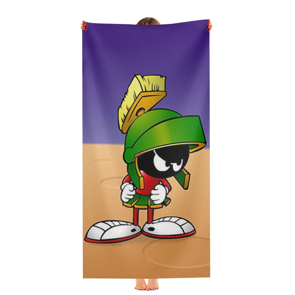 Marvin The Martian Looney Tunes Ultra-Soft Luxury Bathroom Towels