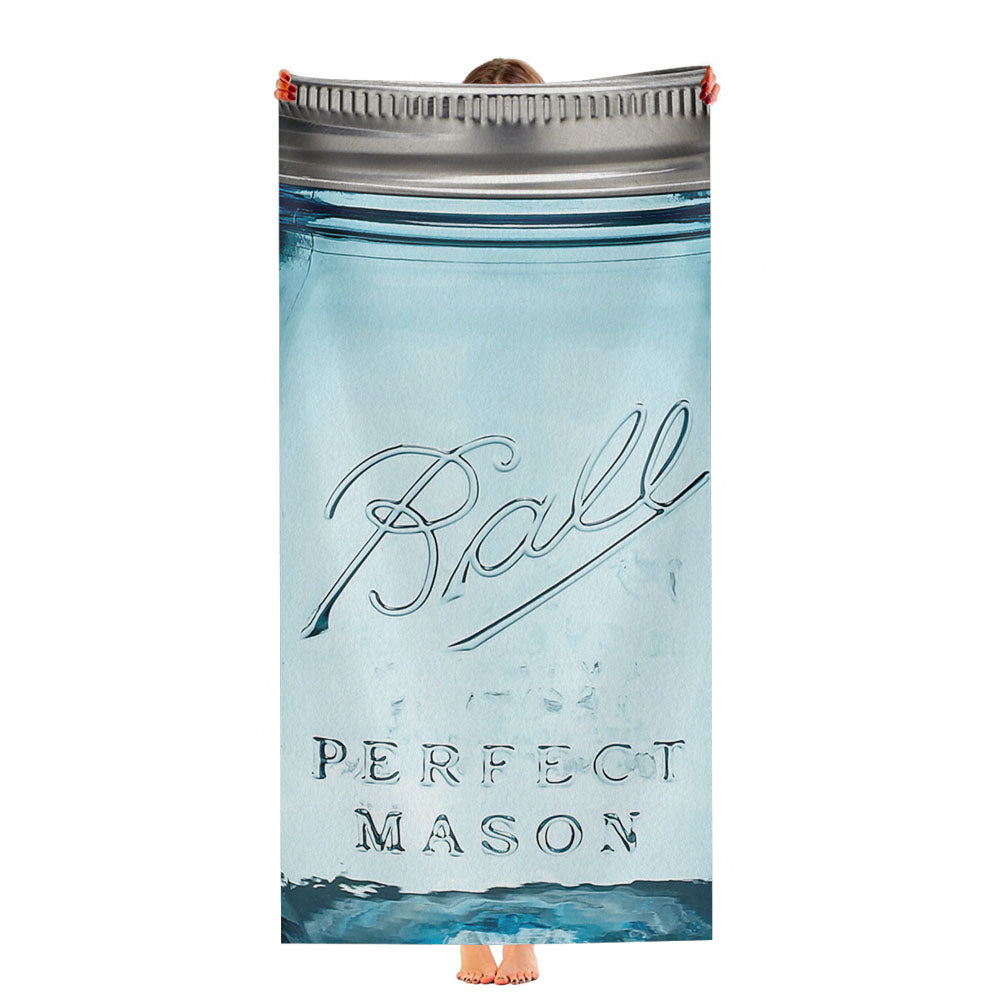 Mason Jar Ultra-Soft Luxury Bathroom Towels