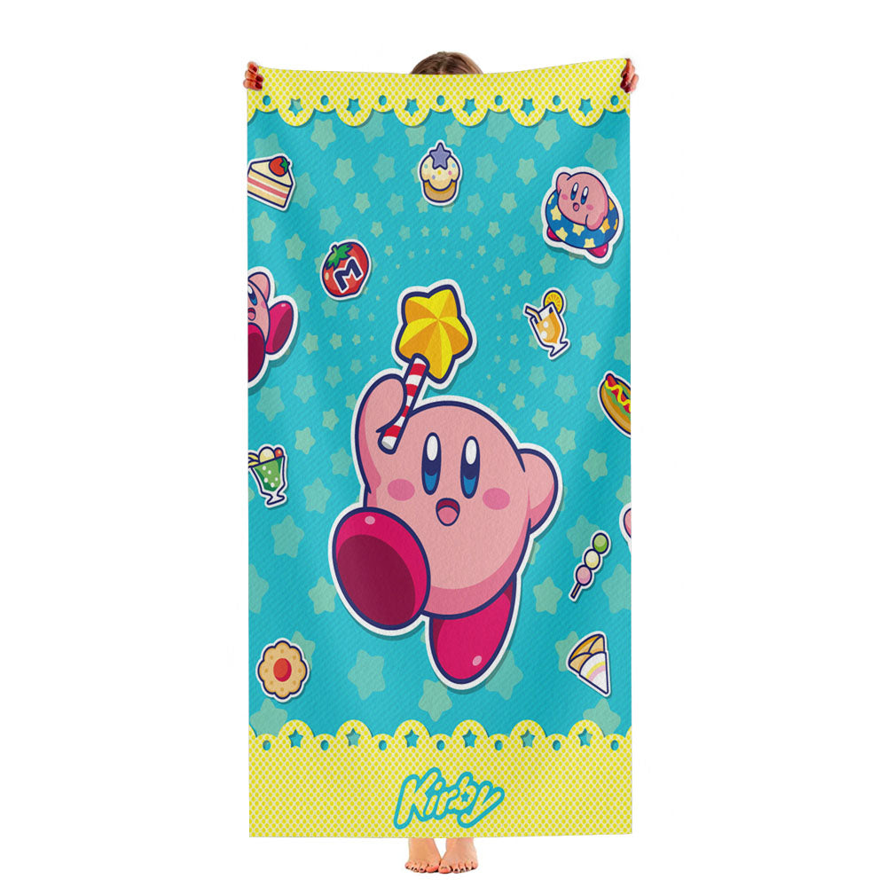 Most Popular Kirby Hoshi No Kaabii Ultra-Soft Luxury Bathroom Towels
