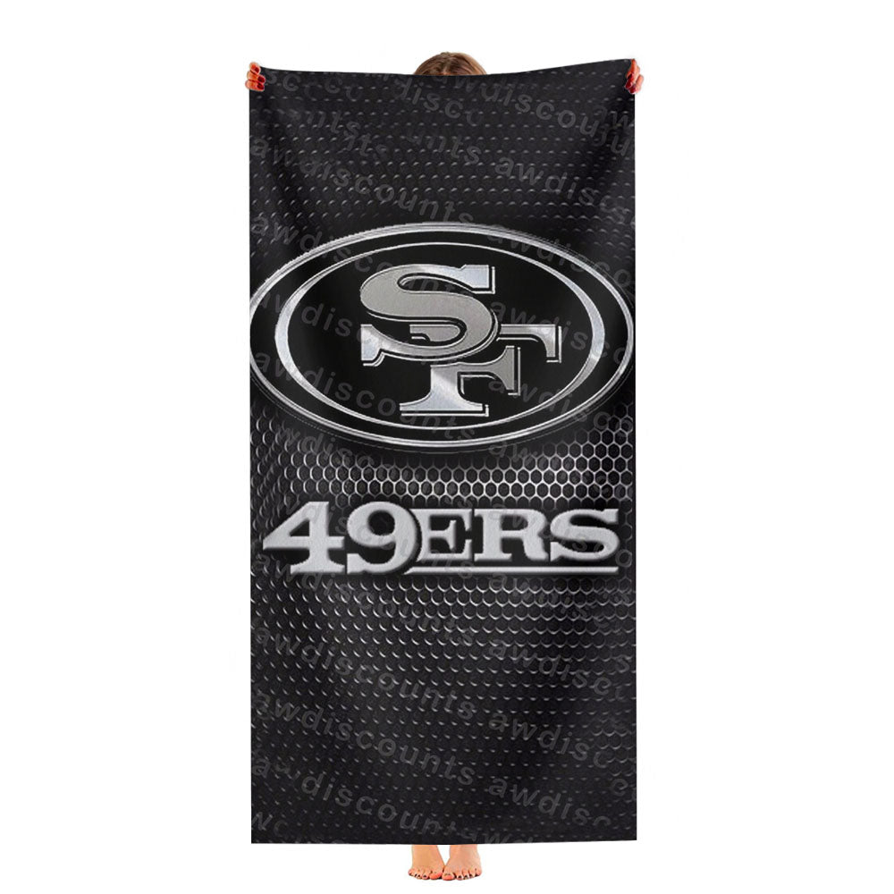 New San Francisco 49Ers Nfl Ultra-Soft Luxury Bathroom Towels