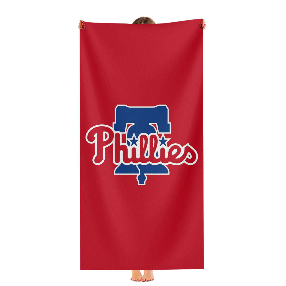 Philadelphia Phillies Feature Ultra-Soft Luxury Bathroom Towels