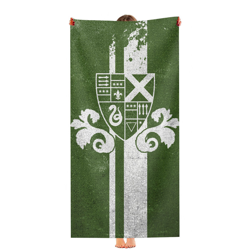Slytherin Crest Ultra-Soft Luxury Bathroom Towels
