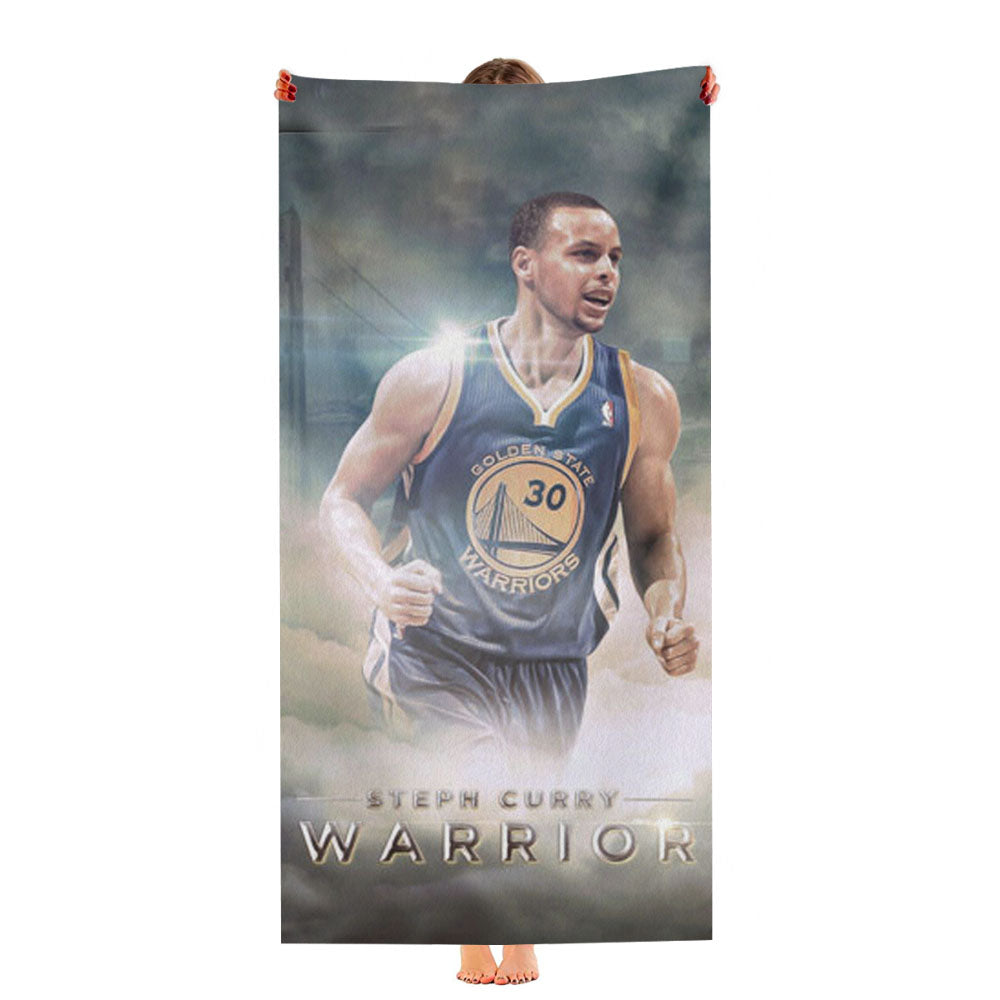Steph Curry Golden State Warriors Ultra-Soft Luxury Bathroom Towels