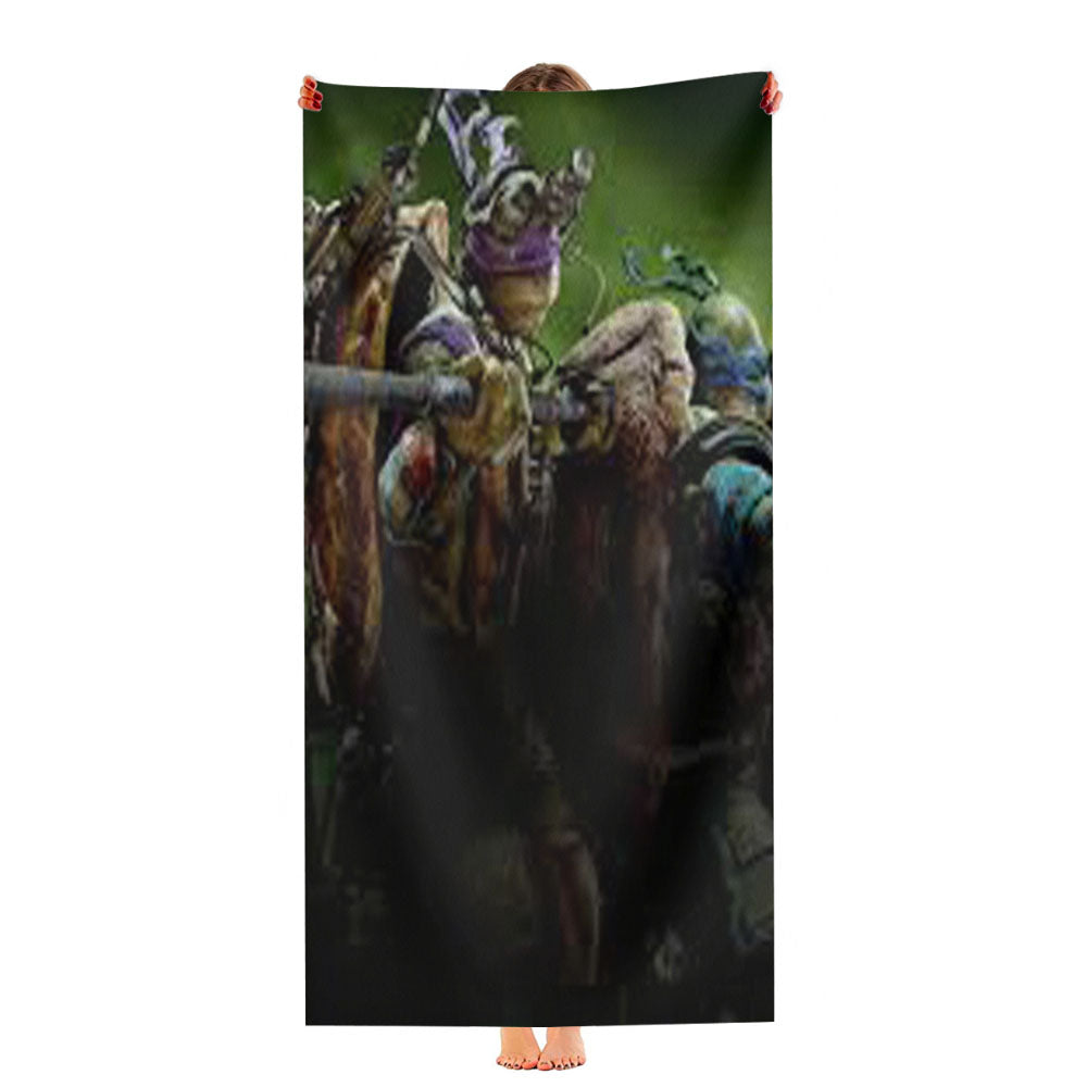 Teenage Mutant Ninja Turtles Ultra-Soft Luxury Bathroom Towels