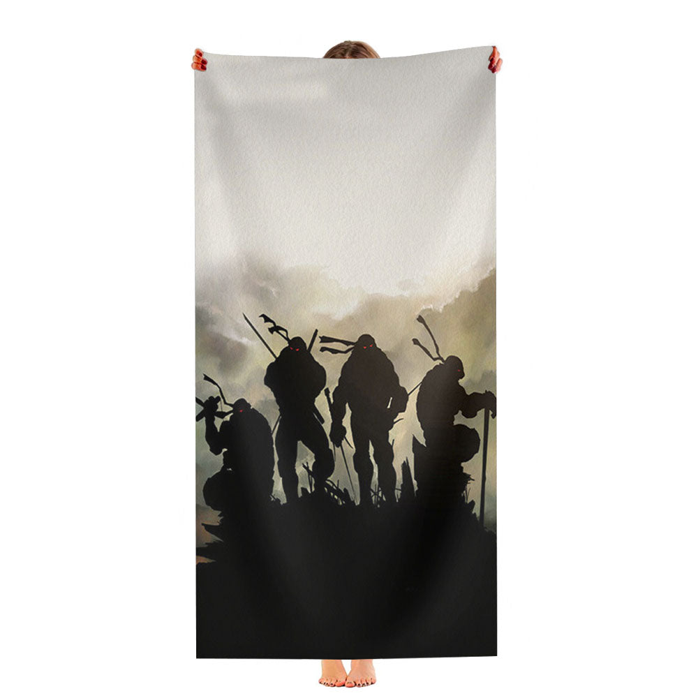 Turtles Ninja Turtles Tmnt Ultra-Soft Luxury Bathroom Towels