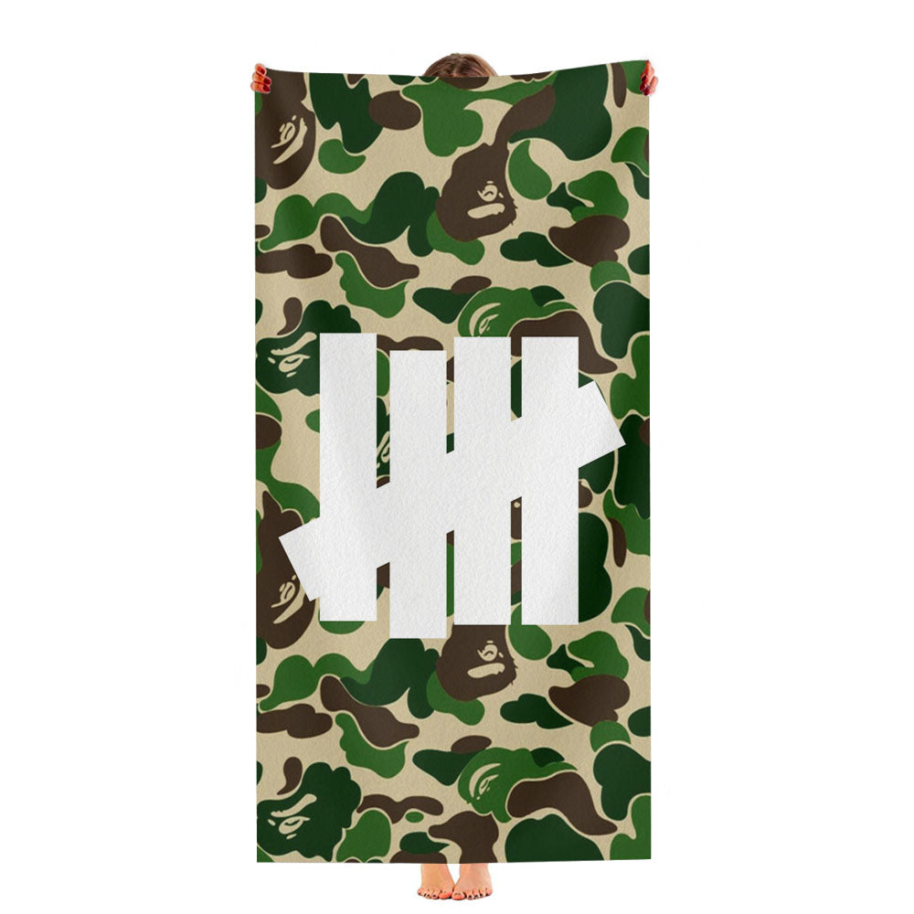 Undefeated Bape Shark Ultra-Soft Luxury Bathroom Towels
