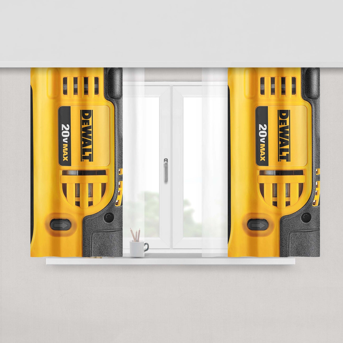 Dewalt 20V Max Lithium Ion 3 Per 8 Right Angle Drill Or Driver Peach Skin Window Curtains