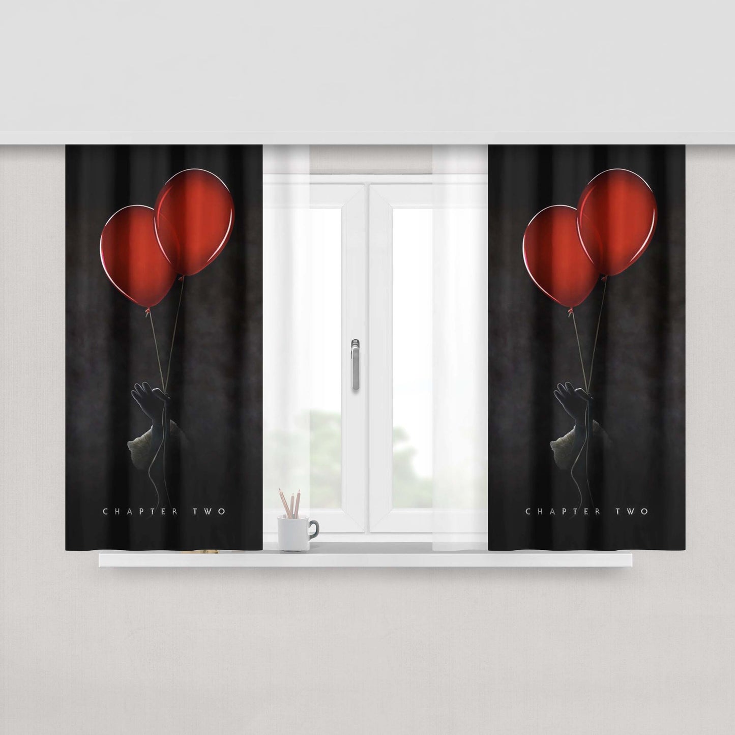 It'S The Great Pumpkin Snoopy Peach Skin Window Curtains