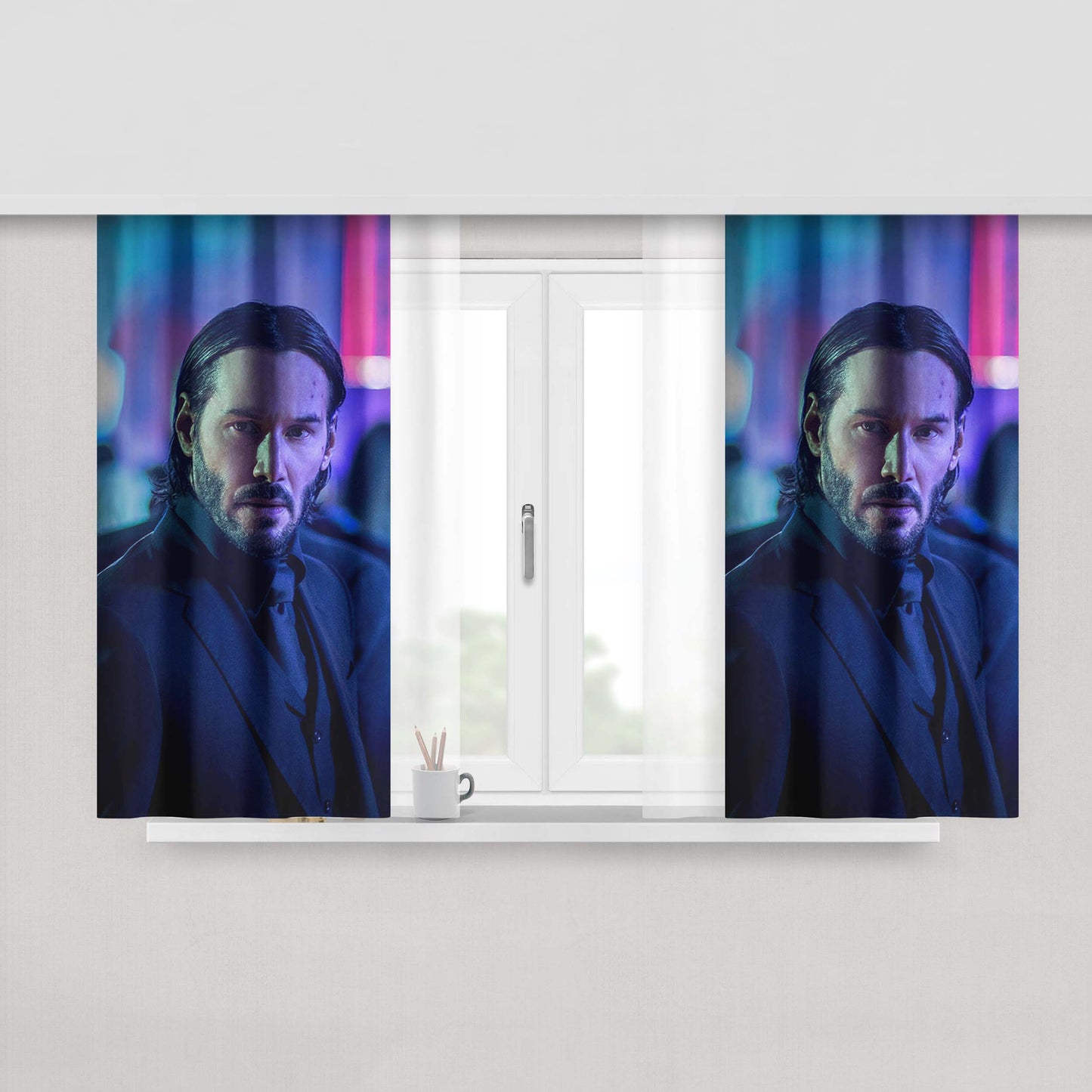 Keanu Reeves Photo 1 Peach Skin Window Curtains