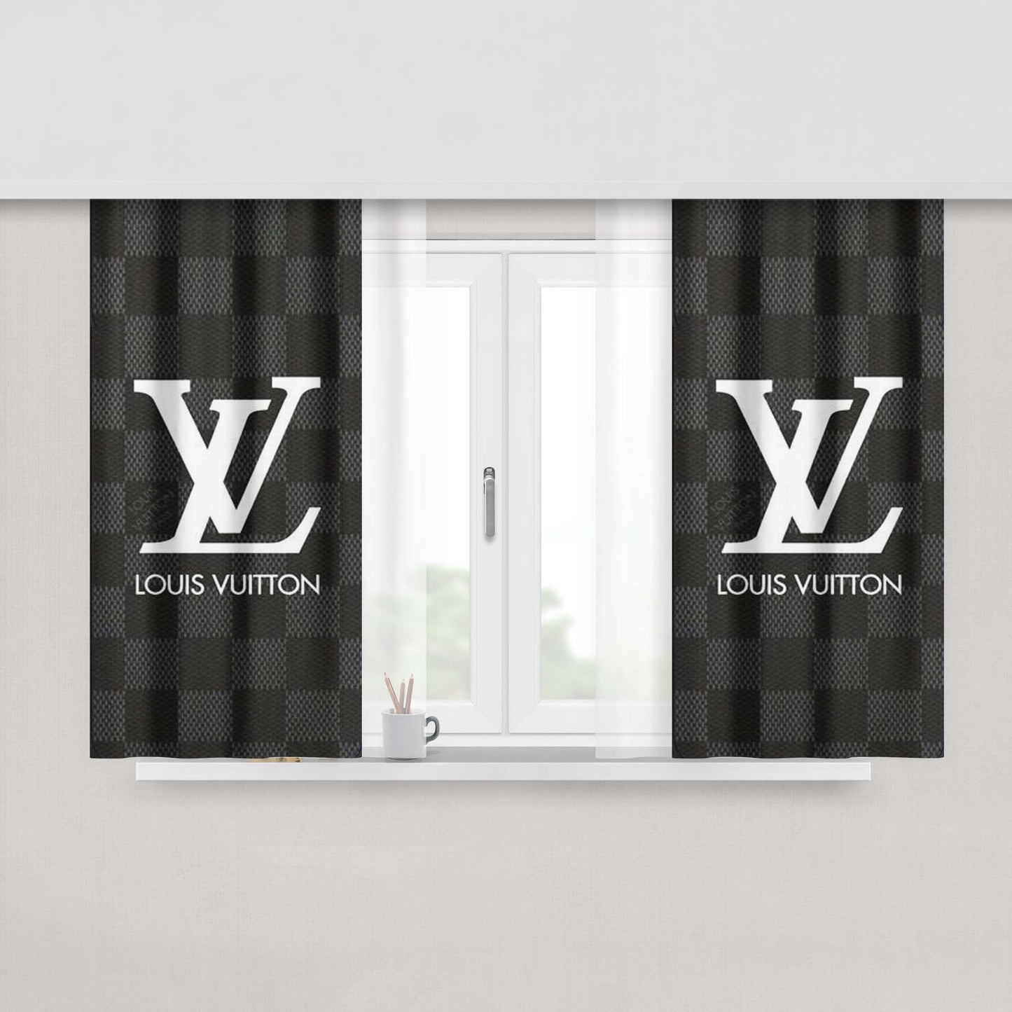 Louis Vuitton W4792 Peach Skin Window Curtains