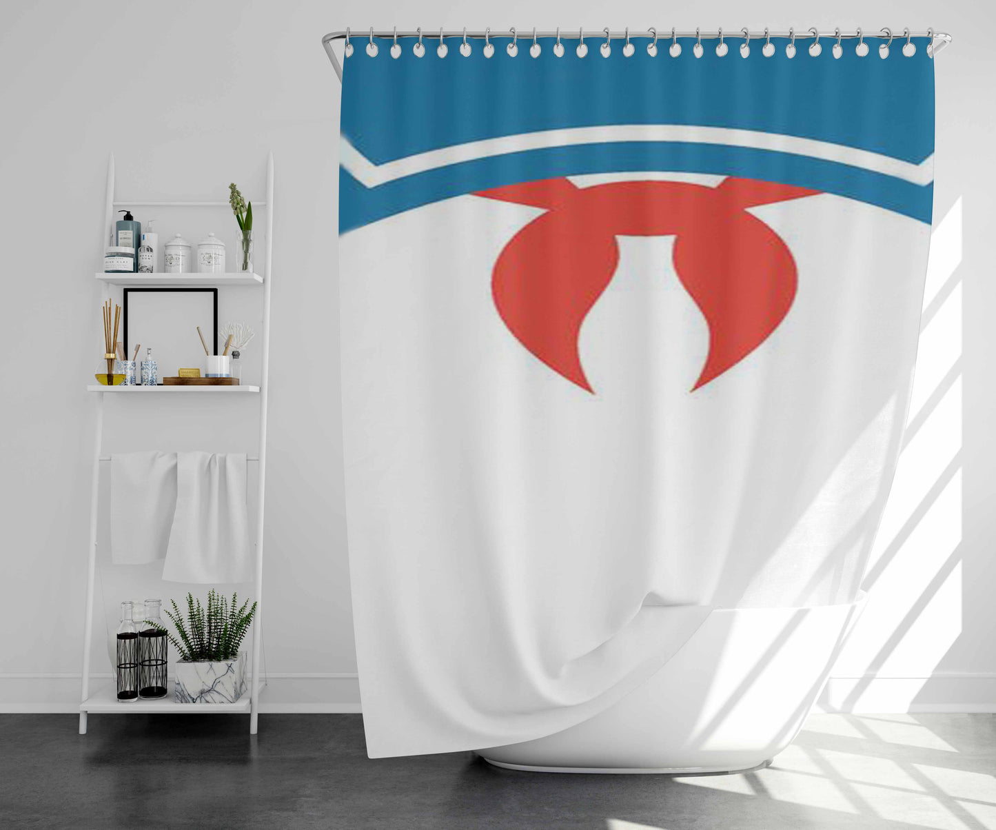 Stay Puft Marshmallow Man Ghost Buster Bathroom Shower Curtain Fabric Waterproof | 66 X 72 Inch