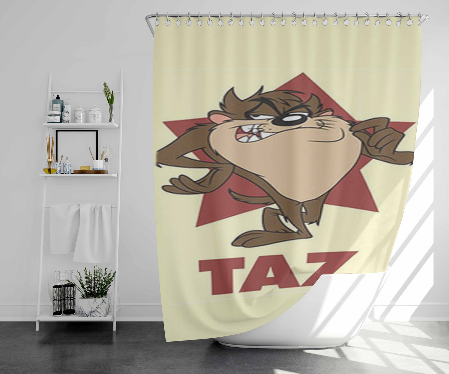 Tarzan On 3D Bathroom Shower Curtain Fabric Waterproof | 66 X 72 Inch