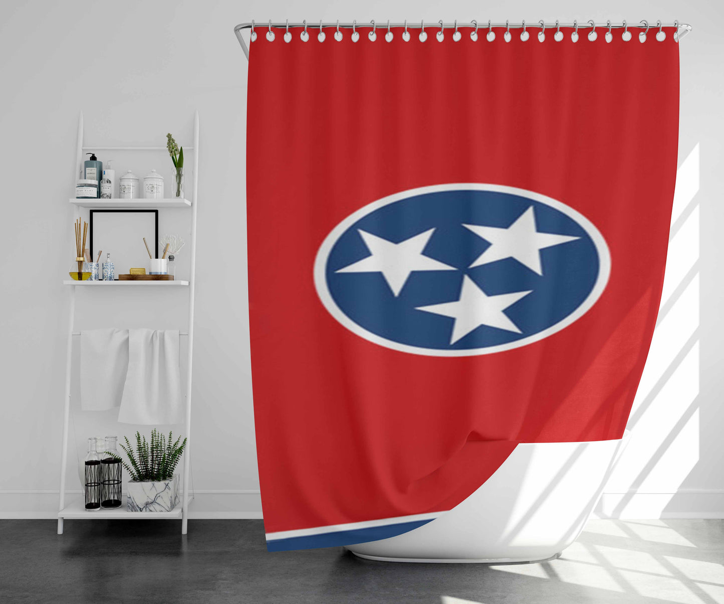 Temporarily Closed Bathroom Shower Curtain Fabric Waterproof | 66 X 72 Inch