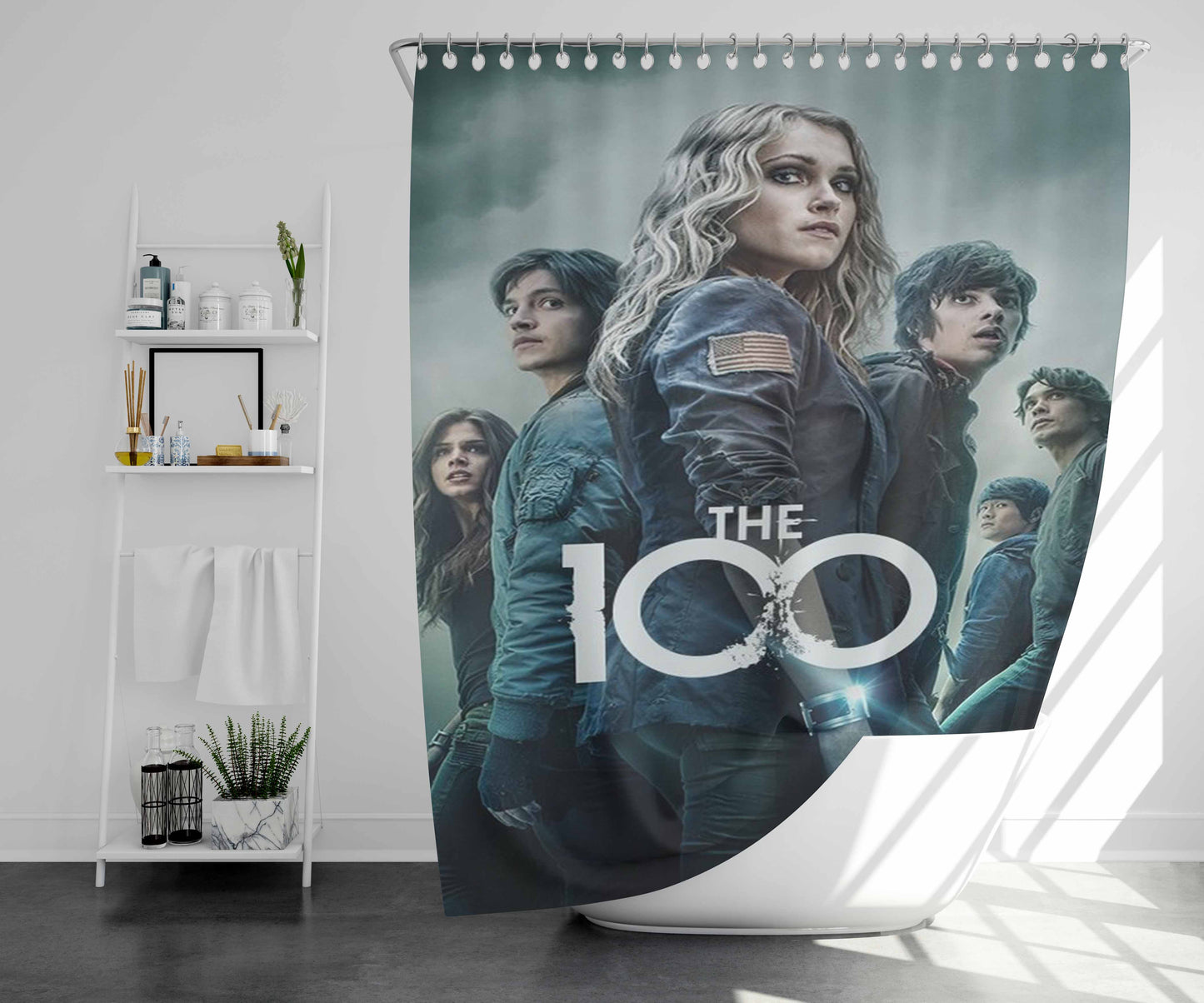 The 100 Bellamy Blake Bathroom Shower Curtain Fabric Waterproof | 66 X 72 Inch