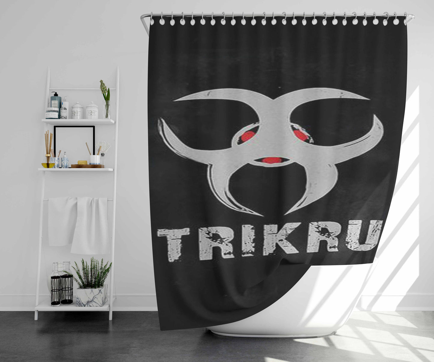 The 100 Skaikru Symbol Bathroom Shower Curtain Fabric Waterproof | 66 X 72 Inch