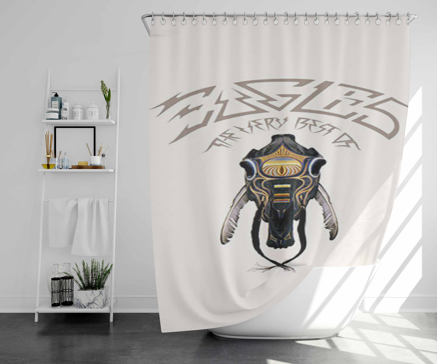The Dude Bathroom Shower Curtain Fabric Waterproof | 66 X 72 Inch
