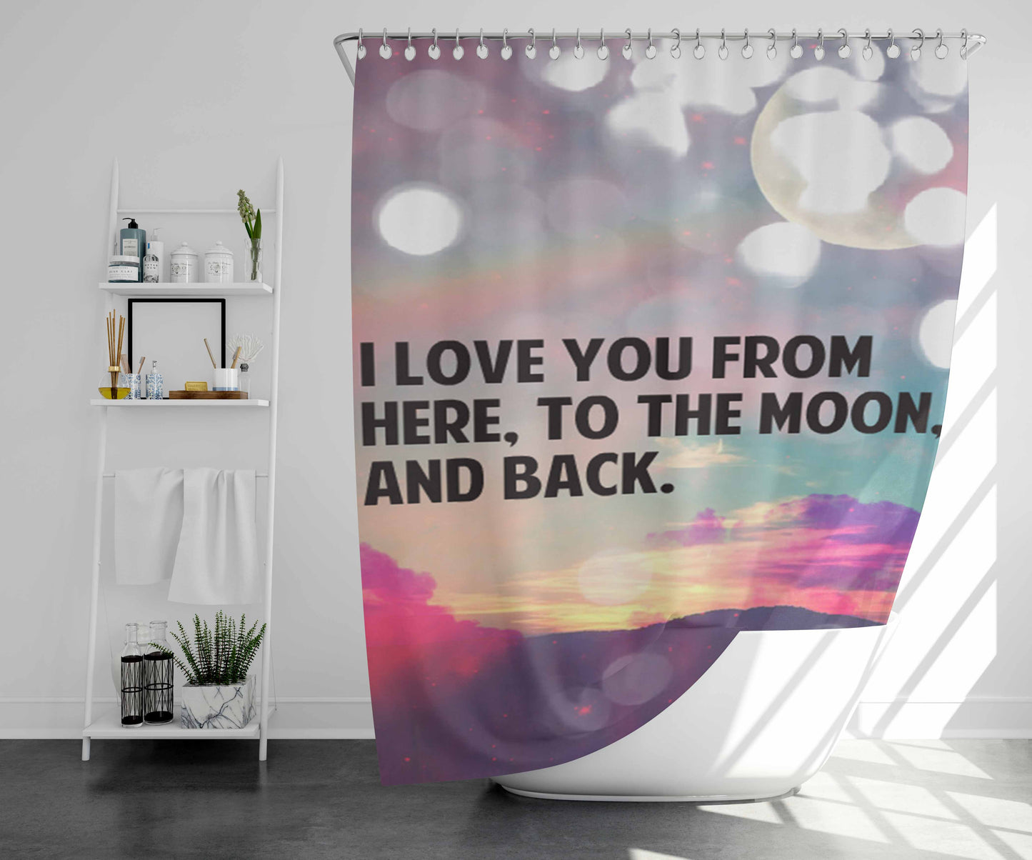 The Money Team Bathroom Shower Curtain Fabric Waterproof | 66 X 72 Inch