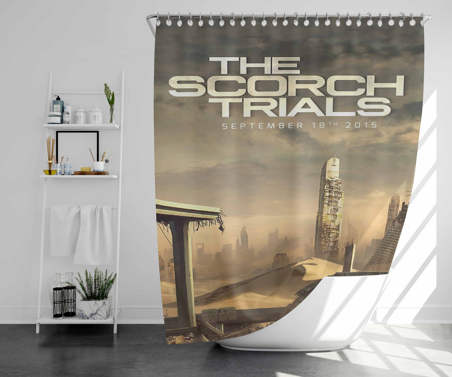 The Schuyler Sisters Hamilton Bathroom Shower Curtain Fabric Waterproof | 66 X 72 Inch