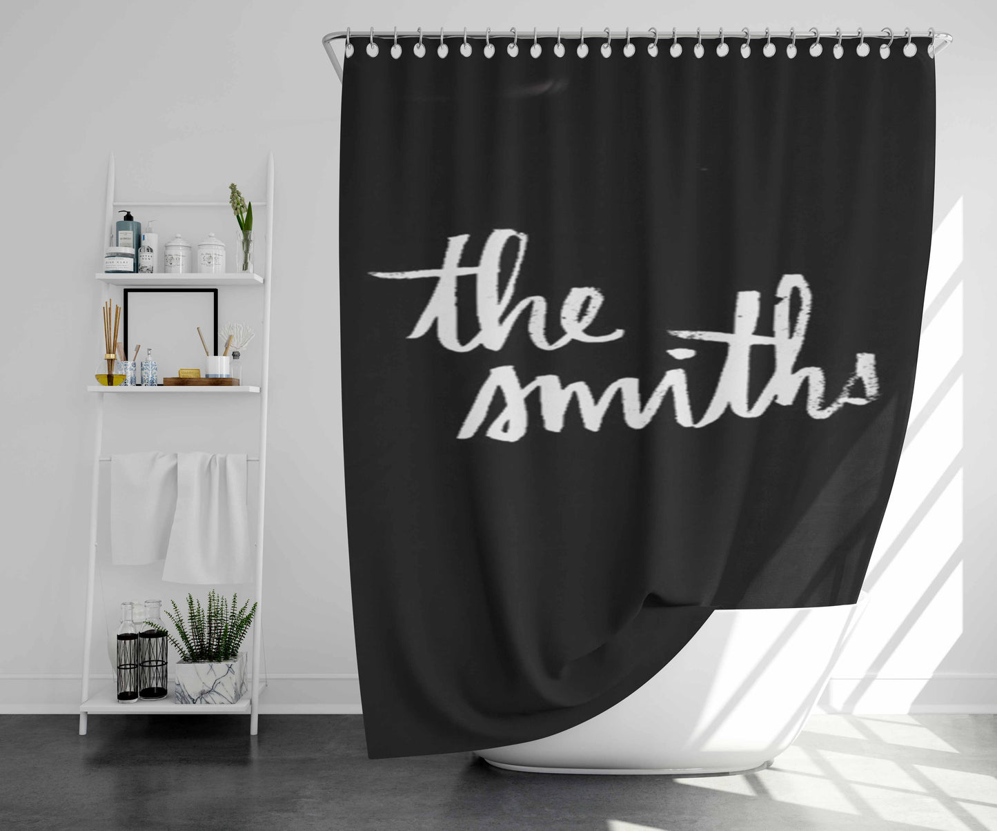 The Site Visitor Romantic Bathroom Shower Curtain Fabric Waterproof | 66 X 72 Inch