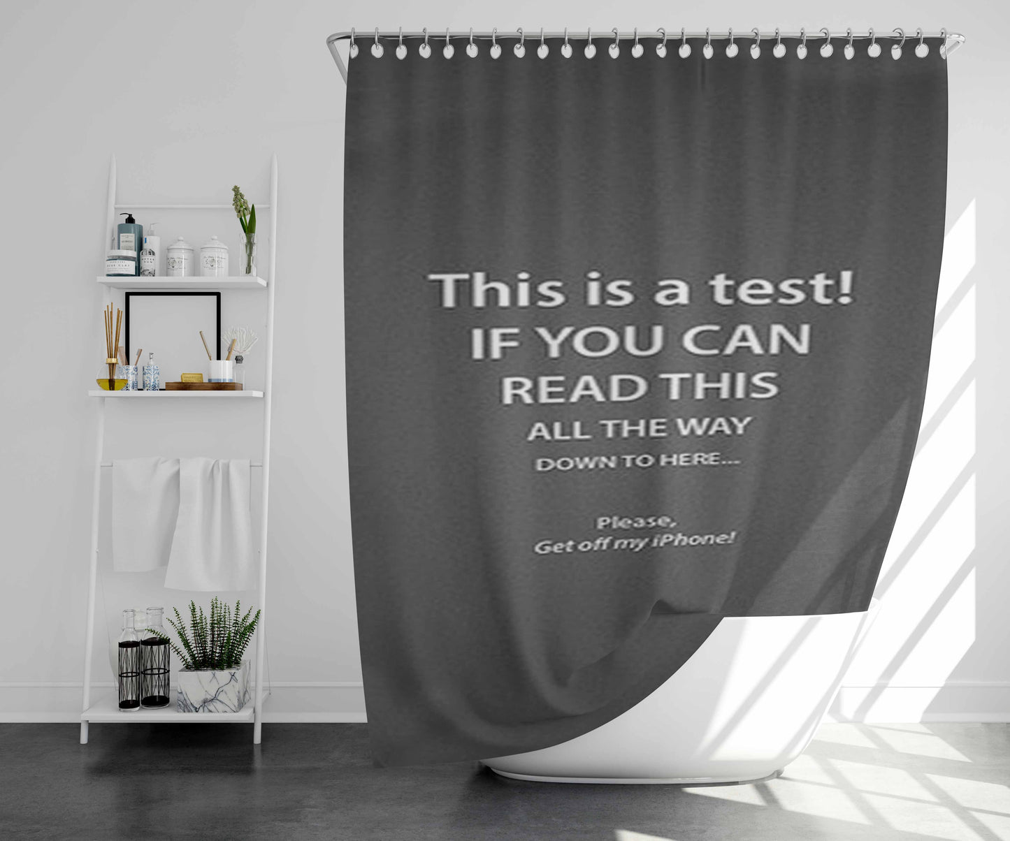 Thirty Secont To Mars Poster Bathroom Shower Curtain Fabric Waterproof | 66 X 72 Inch