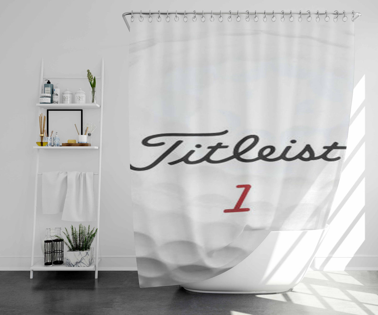 Titleist Illest Camoufla Bathroom Shower Curtain Fabric Waterproof | 66 X 72 Inch