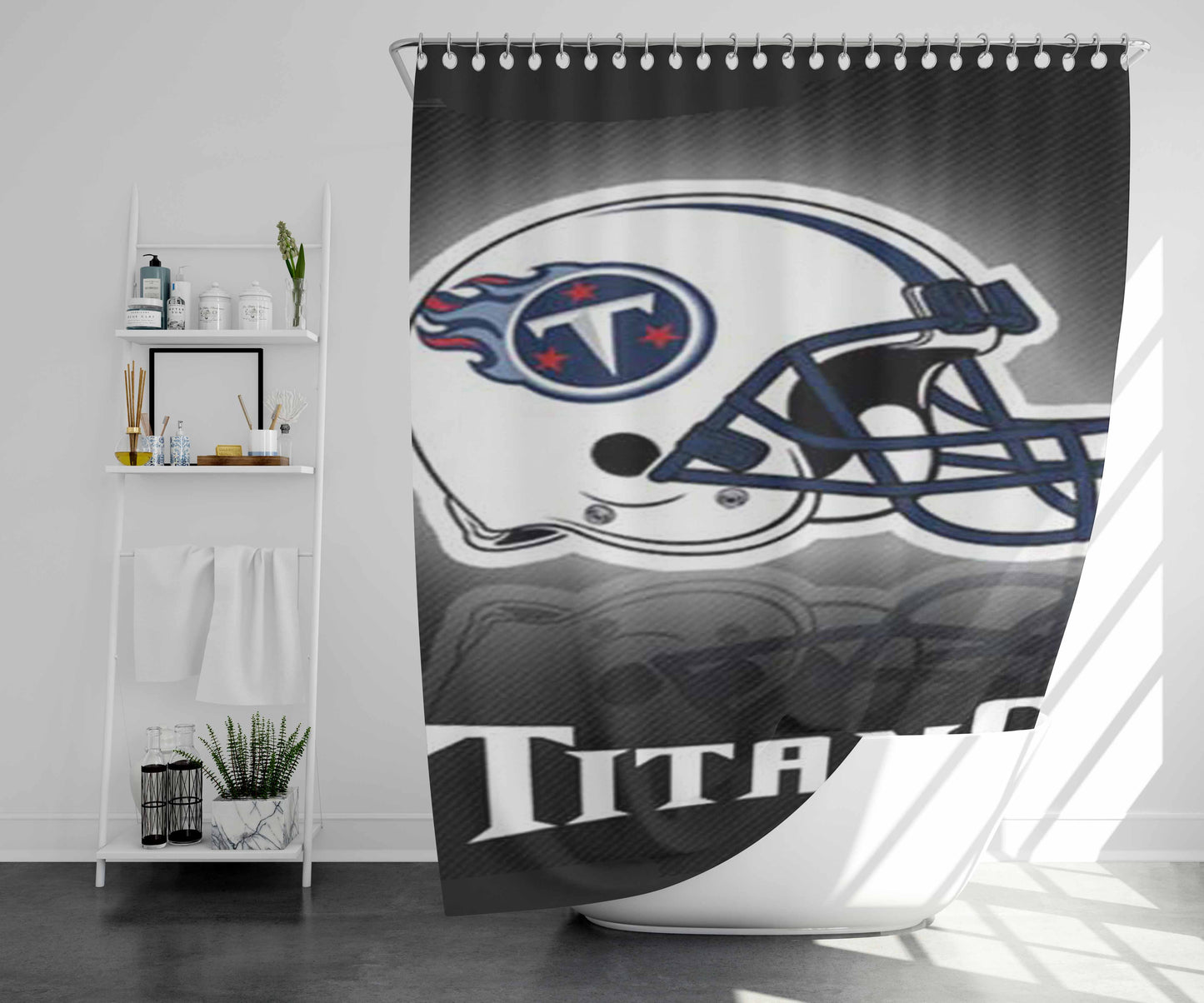 Tmt Track My Trek Bathroom Shower Curtain Fabric Waterproof | 66 X 72 Inch