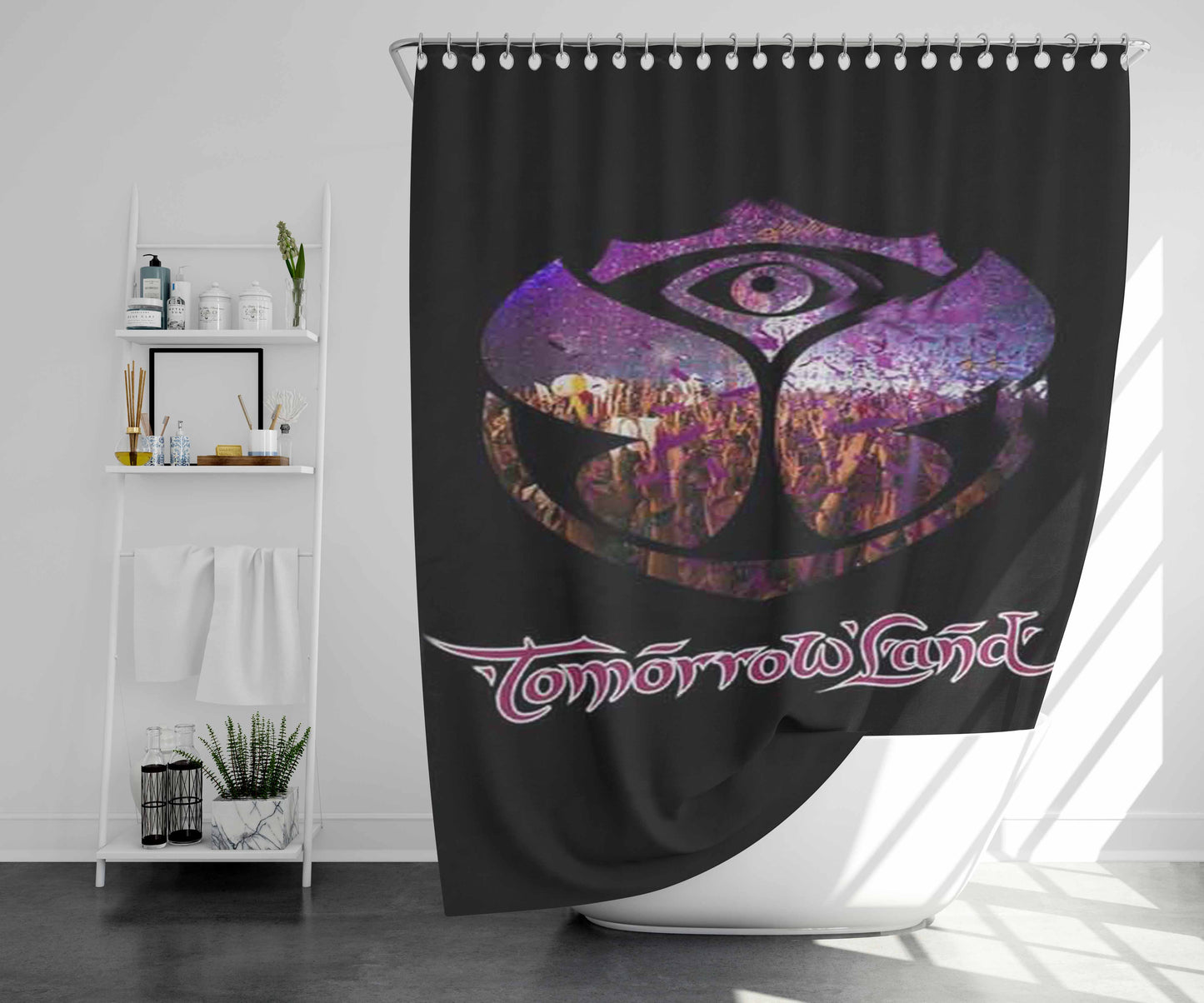 Tomorrow Is Going To Be Amazing Bathroom Shower Curtain Fabric Waterproof | 66 X 72 Inch
