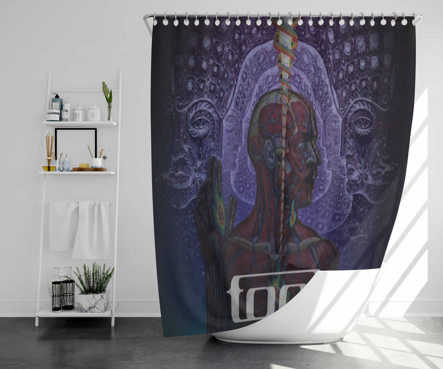 Too Sassy For You Bathroom Shower Curtain Fabric Waterproof | 66 X 72 Inch