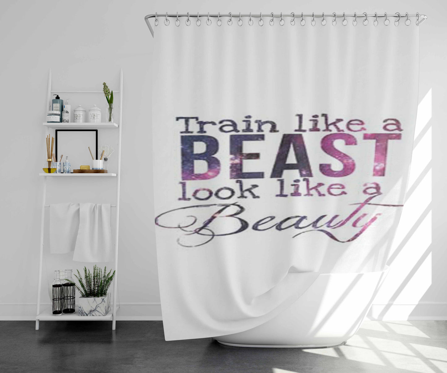 Trailblazer Logo Bathroom Shower Curtain Fabric Waterproof | 66 X 72 Inch