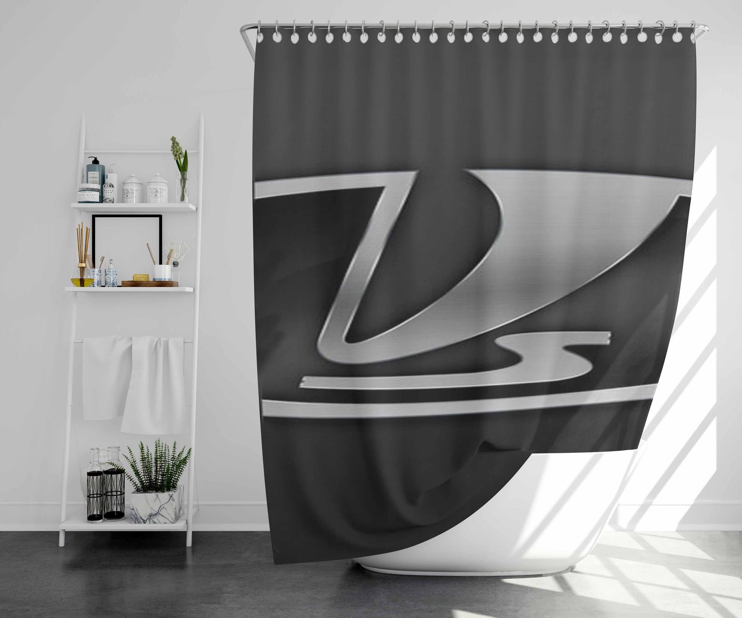 Vaz Bathroom Shower Curtain Fabric Waterproof | 66 X 72 Inch