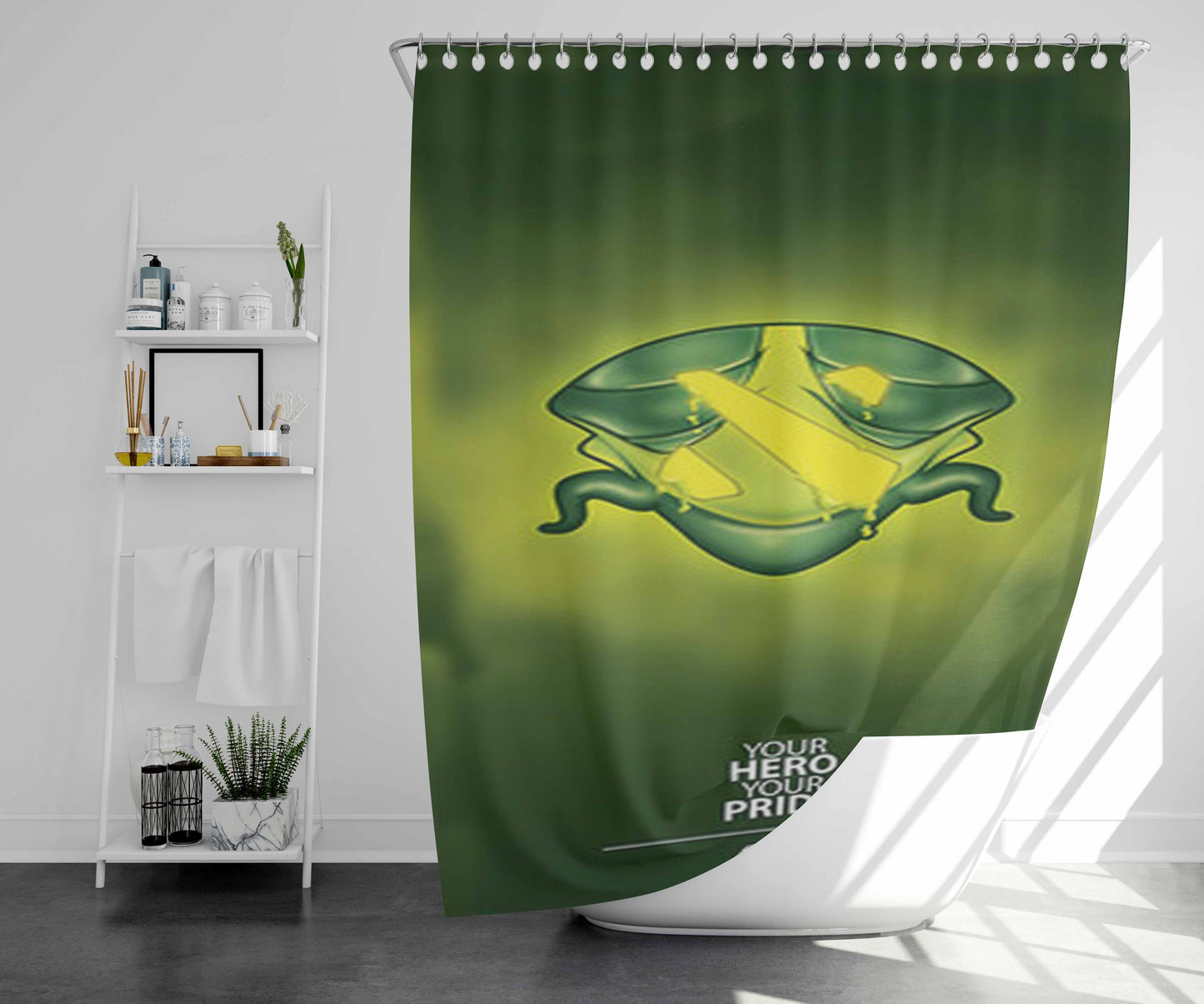 Viper Dota2 Bathroom Shower Curtain Fabric Waterproof | 66 X 72 Inch