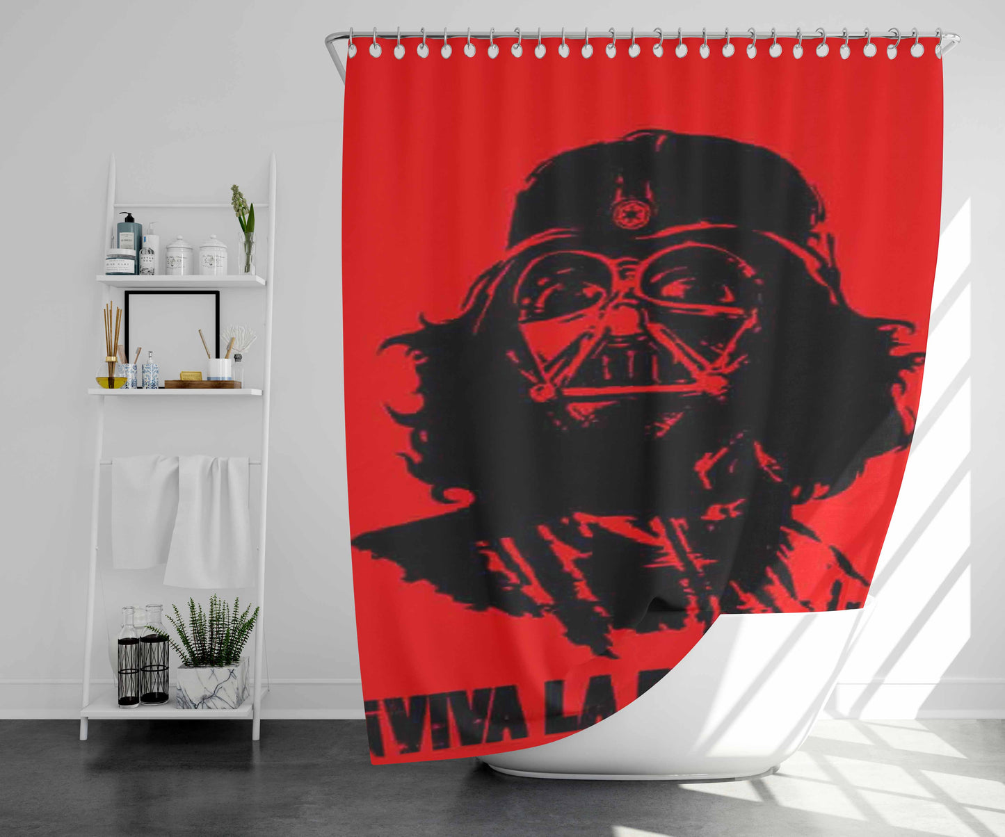Viva La Empire Bathroom Shower Curtain Fabric Waterproof | 66 X 72 Inch