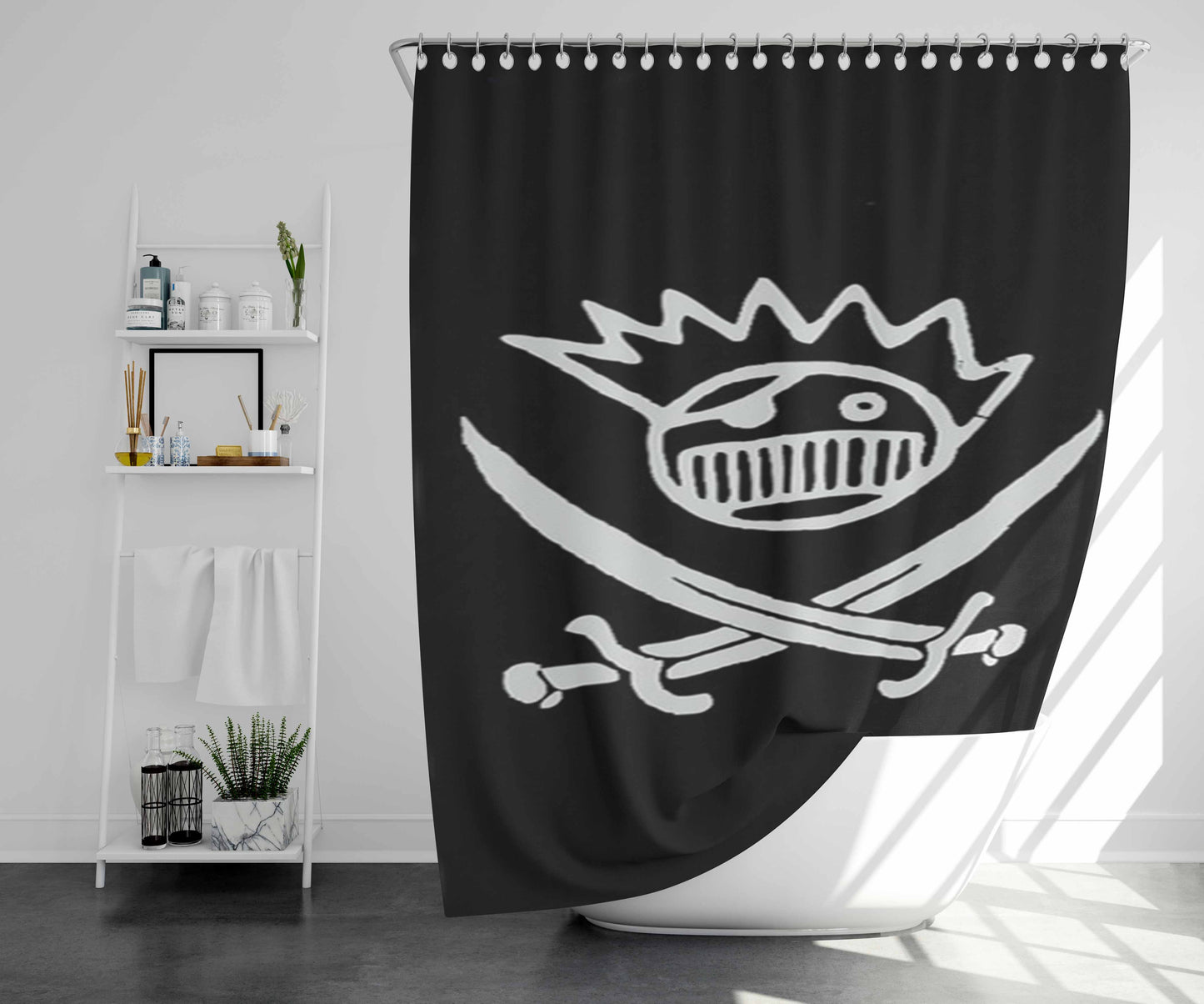 Weedy Arknights Bathroom Shower Curtain Fabric Waterproof | 66 X 72 Inch