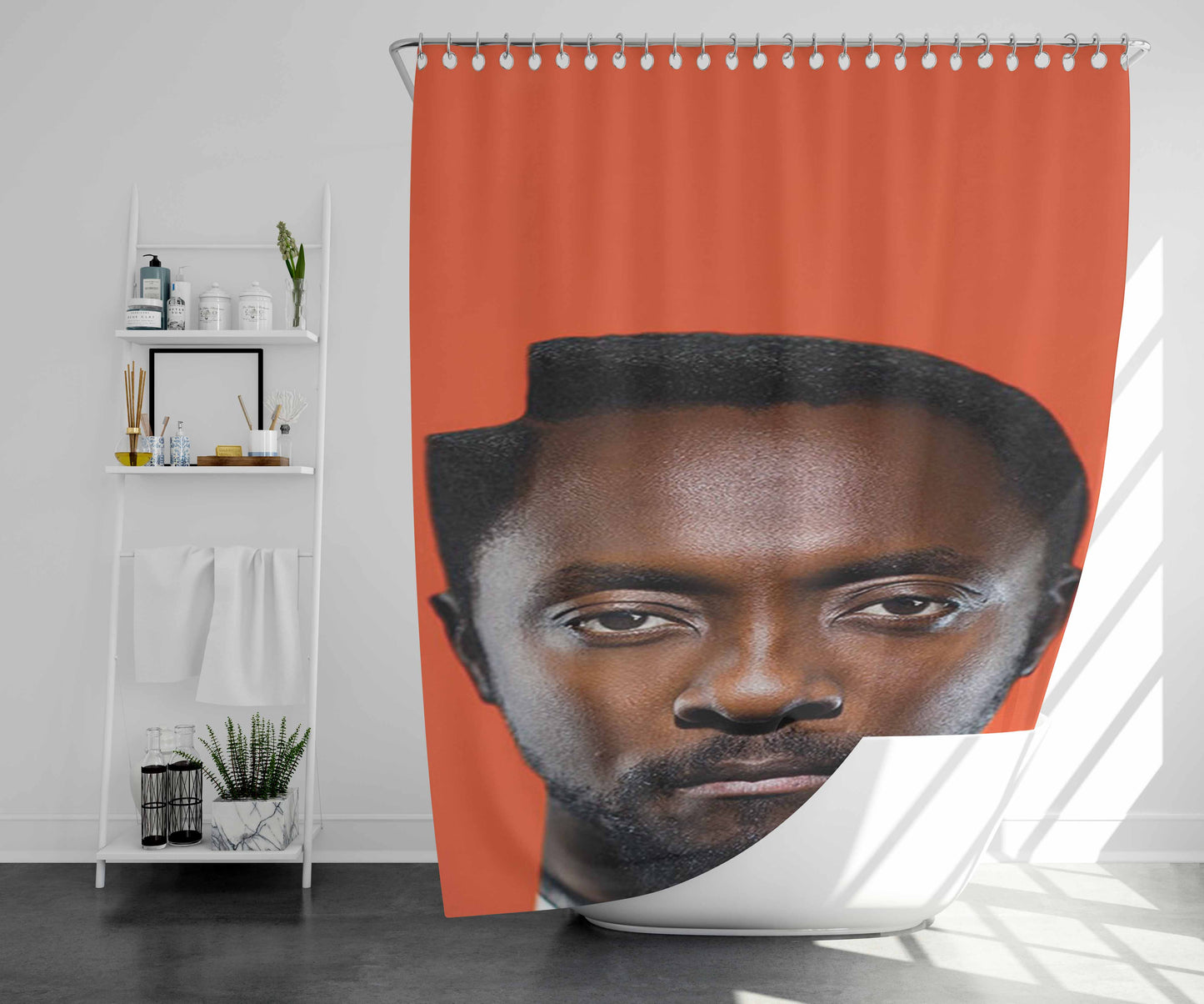 Will.I Bathroom Shower Curtain Fabric Waterproof | 66 X 72 Inch