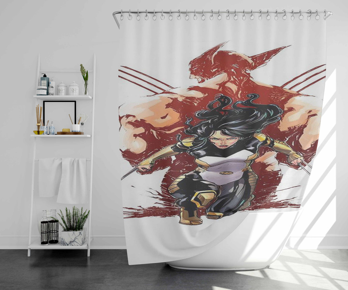 Xbox One Green Bathroom Shower Curtain Fabric Waterproof | 66 X 72 Inch