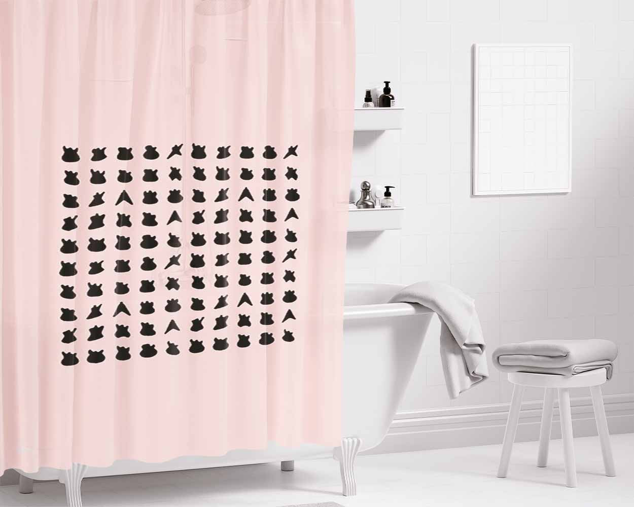 2Nd Amendment Bathroom Shower Curtain Fabric Waterproof | 66 X 72 Inch