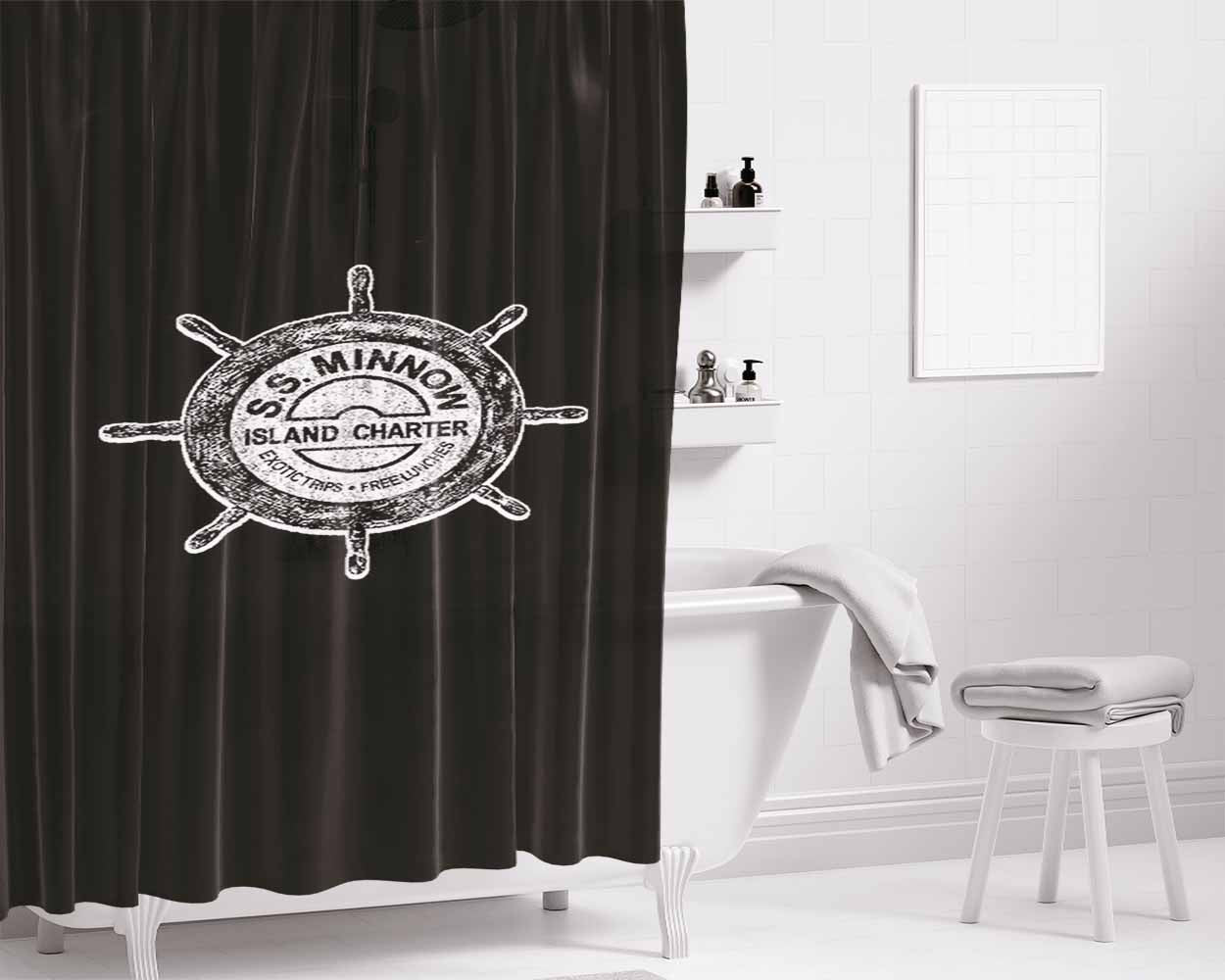 917 Le Mans Mcqueen Simple Bathroom Shower Curtain Fabric Waterproof | 66 X 72 Inch