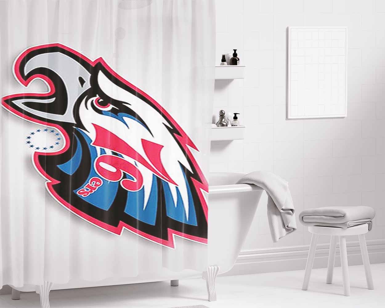 1000 7 Bathroom Shower Curtain Fabric Waterproof | 66 X 72 Inch