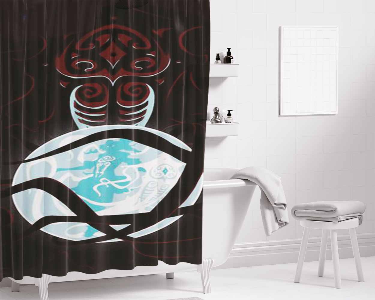 A Less Civilized Age Bathroom Shower Curtain Fabric Waterproof | 66 X 72 Inch