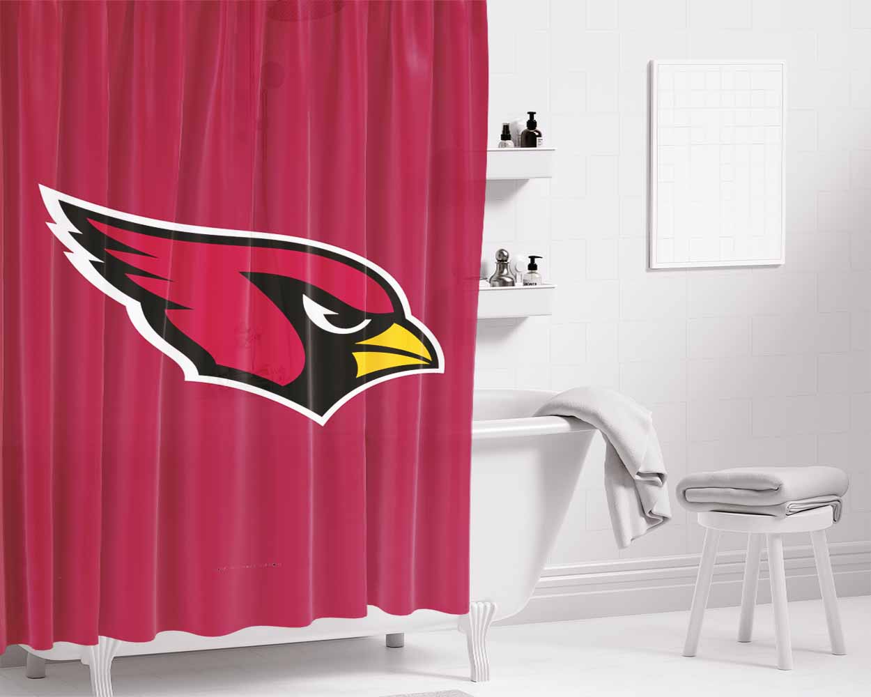 Arz City Mobile Bathroom Shower Curtain Fabric Waterproof | 66 X 72 Inch