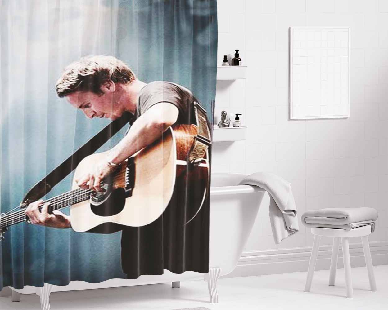 Ben Howard Bathroom Shower Curtain Fabric Waterproof | 66 X 72 Inch