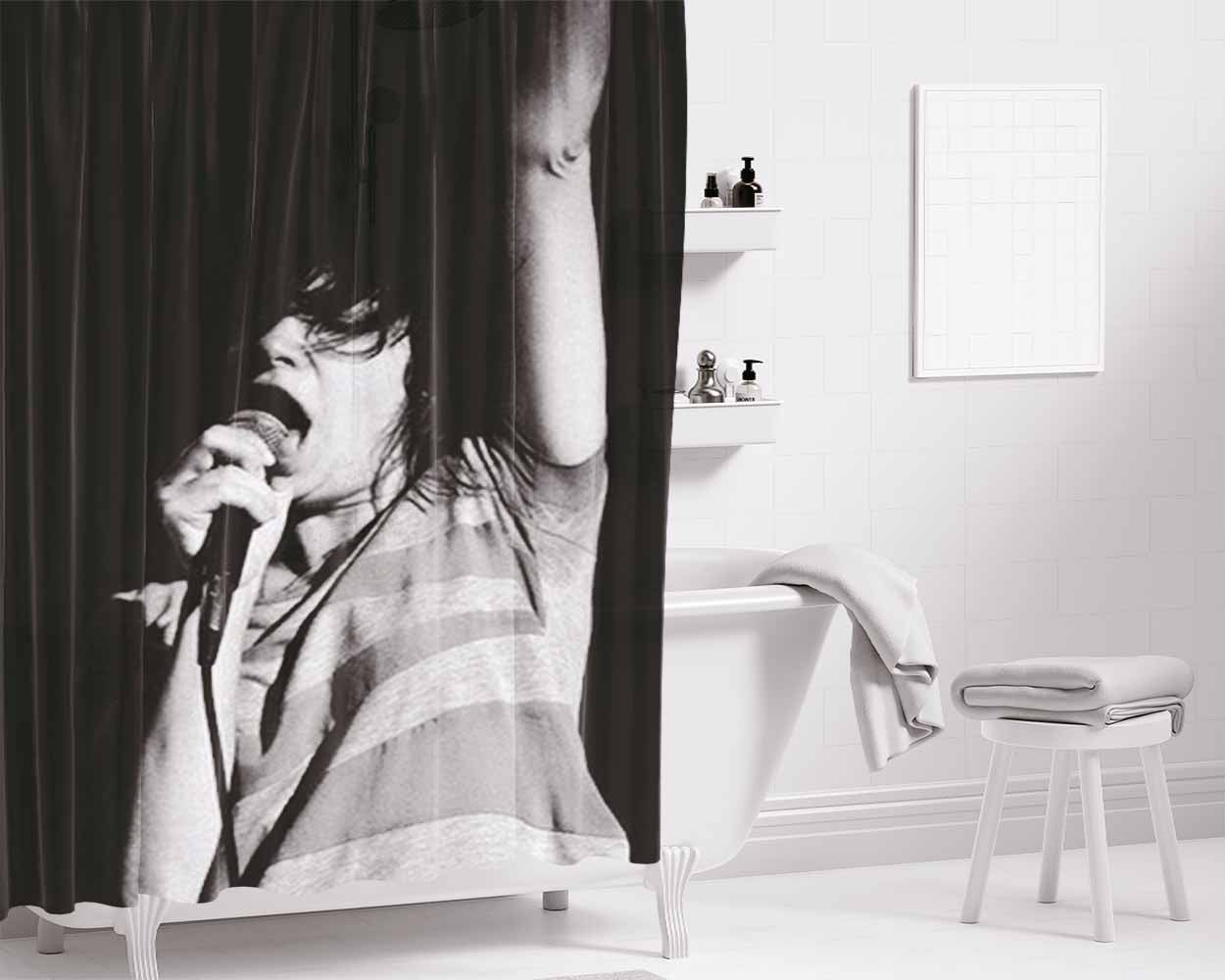 Carrie Brownstein Bathroom Shower Curtain Fabric Waterproof | 66 X 72 Inch