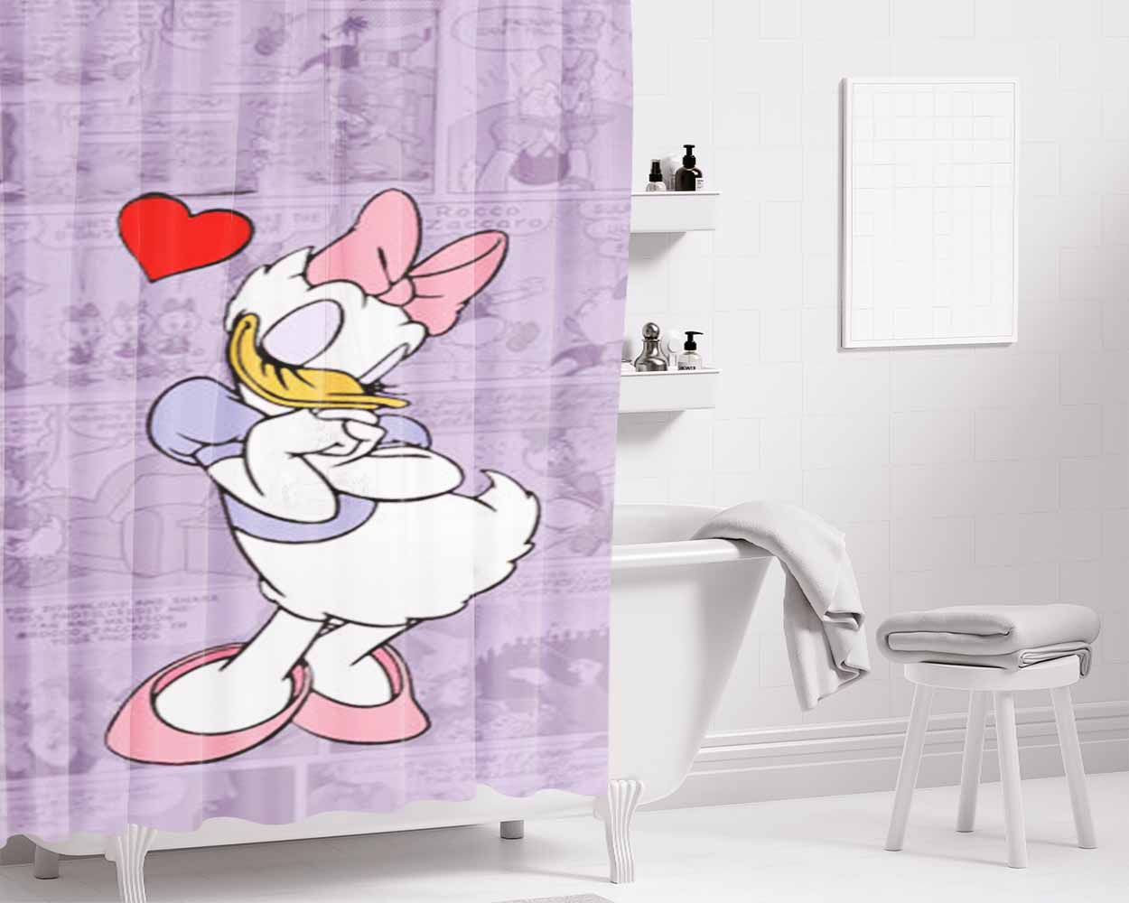 Dai Keep Cullen Rutherford Bathroom Shower Curtain Fabric Waterproof | 66 X 72 Inch