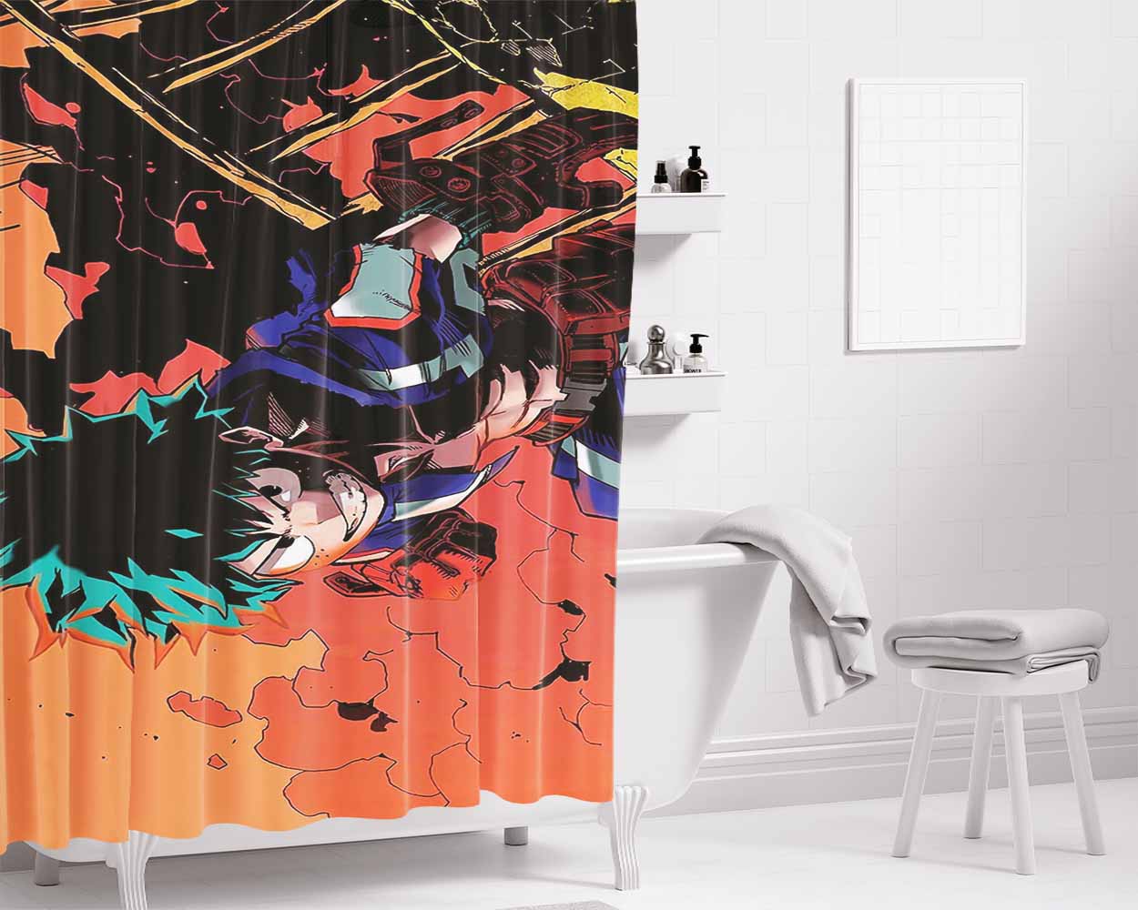 Degas Dance Class Bathroom Shower Curtain Fabric Waterproof | 66 X 72 Inch